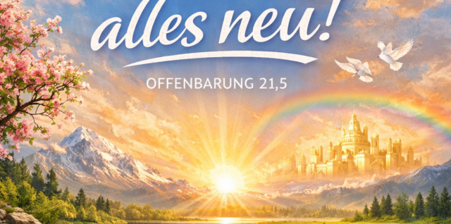 Siehe ich mache alles neu